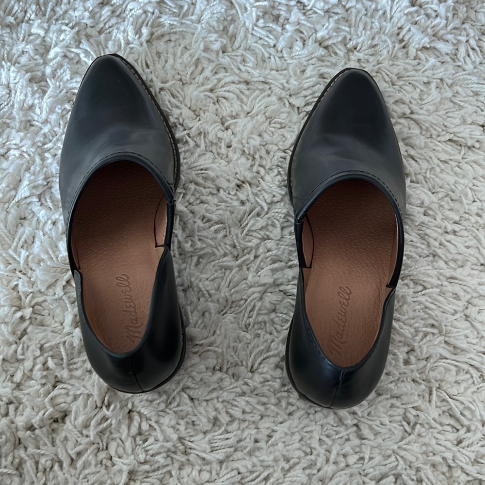 Brand new never worn Madewell The Brady Lowcut Bootie in Leather